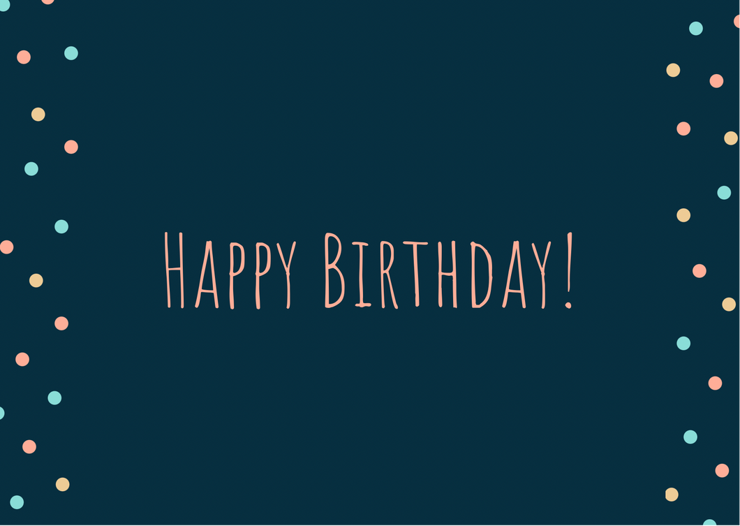 Happy Birthday