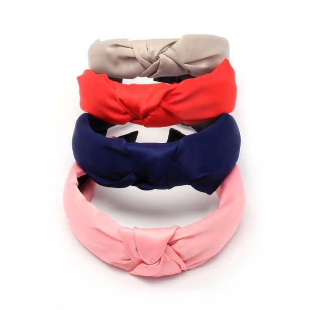 Satin knotted top Aliceband- Small
