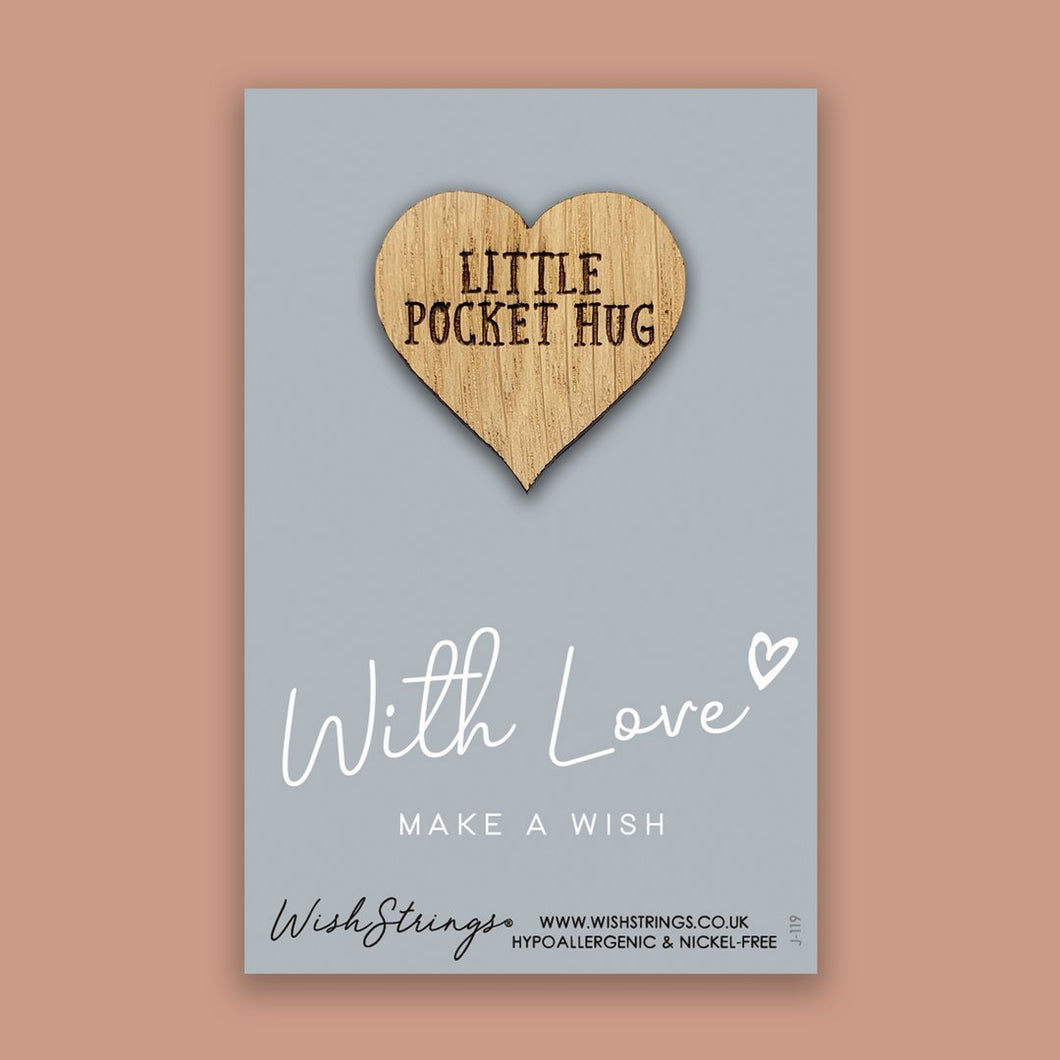 With Love, Make a Wish - Pocket Hug - Keepsake Token