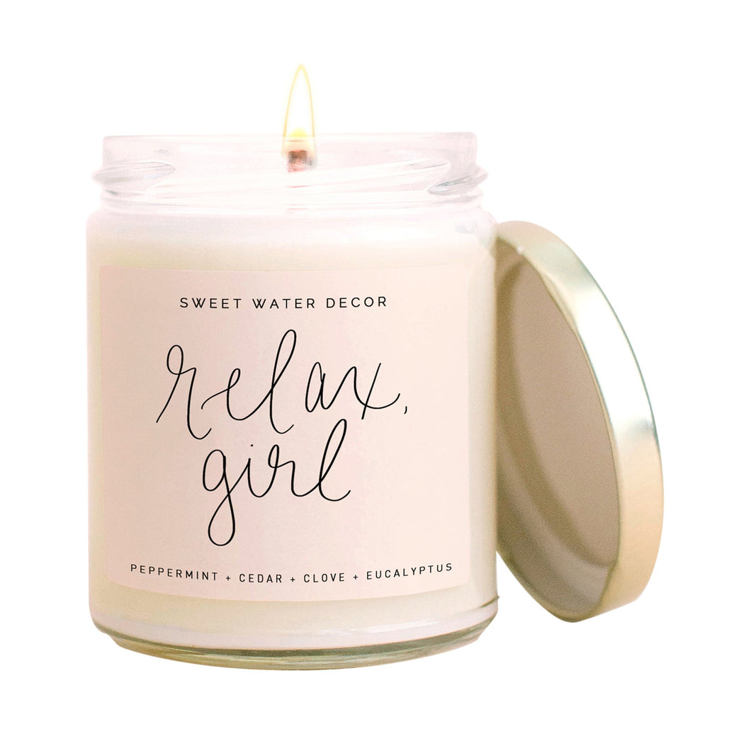 Relax Girl Soy Candle
